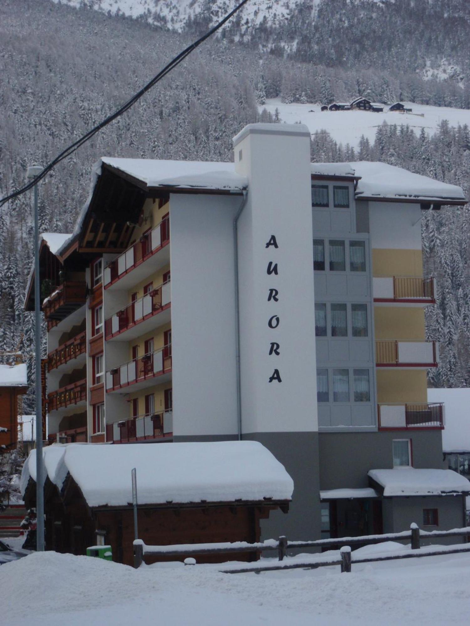 Haus Aurora Saas-Grund Exterior foto