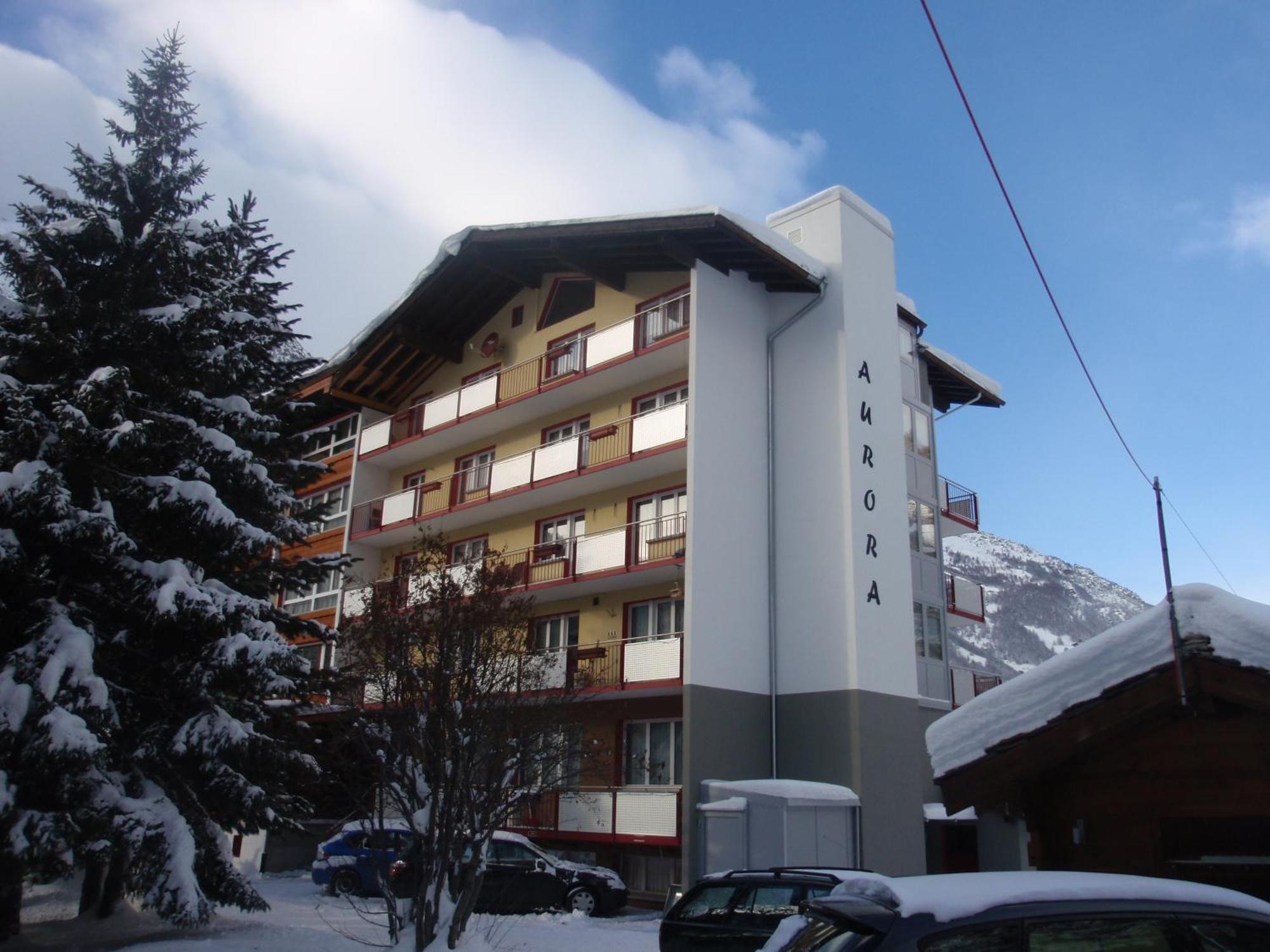 Haus Aurora Saas-Grund Exterior foto